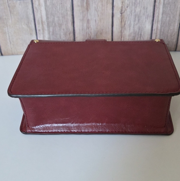 Michael Kors Cherry Color & Gold Studded XBag NWT - Picture 15 of 16